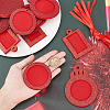 Non Woven Fabric Glitter Photo Frame Card HJEW-GF0001-24-3