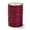Round Waxed Polyester Thread String YC-D004-02C-050-1