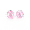 Transparent Crackle Acrylic Beads MACR-S373-66-L04-2