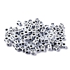 800Pcs 4 Style Acrylic Beads MACR-YW0001-17-4