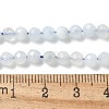 Natural Aquamarine Beads Strands G-E411-19E-4mm-01-2