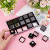 15Pcs Mini Square Acrylic Glass Window Boxes Sets CON-WH0088-43A-3
