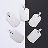 Tarnish Resistant 304 Stainless Steel Big Pendants STAS-I140-19H-S-1