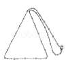 Tarnish Resistant 304 Stainless Steel Rolo Chains Necklaces NJEW-O083-B-07P-2