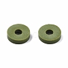 Handmade Polymer Clay Beads Strands CLAY-R089-6mm-T02B-29-2