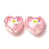 Transparent Glass Beads GLAA-B008-03C-2