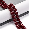 Baking Paint Glass Beads GLAA-Z010-01E-2