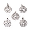 Non-Tarnish 304 Stainless Steel Pendants STAS-S105-T523S-3