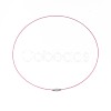 Stainless Steel Wire Necklace Cord DIY Jewelry Making X-TWIR-R003-03-3