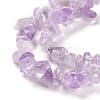 Natural Lavender Amethyst Chip Bead Strands G-M205-35-4