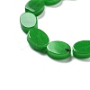Dyed Natural Malaysia Jade Beads Strands G-P559-B20-01-3