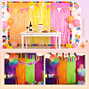 3Pcs 3 Colors Plastic Foil Fringe Curtains DIY-ME0003-73A-5
