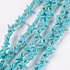 Synthetic Turquoise Beads Strands G-E456-06A-15mm-1