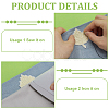48Pcs 8 Colors Computerized Embroidery Cloth Hot Melt Adhesive Patches DIY-FG0007-93-3