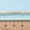 Baking Paint Pearlized Glass Pearl Round Bead Strands HY-Q003-4mm-02-5