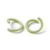 Spray Painted Iron Open Jump Rings IFIN-D088-01C-3