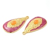Enamel Pendants STAS-E040-11G-02-2