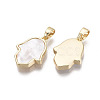 Brass Pendants KK-R134-052-NF-2