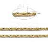 Brass Cardano Chains X-CHC002Y-G-3