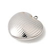 304 Stainless Steel Pendants STAS-B128-11B-P-2