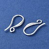 Brass Earring Hooks KK-F880-19S-2
