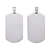 Tarnish Resistant 304 Stainless Steel Big Pendants STAS-I140-19E-S-2
