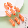 Opaque Acrylic Beads MACR-S372-001B-S025-6