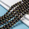 Natural Obsidian Beads Strands G-J359-02-10mm-5