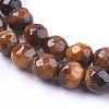 Natural Tiger Eye Round Bead Strands G-R203-6mm-3