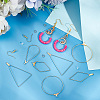 DIY Dangle Earring Making Kits DIY-UN0005-70-2