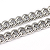 Tarnish Resistant 201 Stainless Steel Cuban Link Chains CHS-L001-51-3.5mm-1