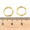 Rack Plating Brass Bead Frame KK-M269-05G-3