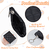 Rhombus Pattern PU Leather Zip Pouches ABAG-WH0040-12B-09-6