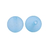 Round Transparent Acrylic Beads FACR-X0001-01-10mm-3