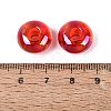 Transparent Acrylic European Beads OACR-E033-20H-3