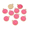 Alloy Enamel Charms X-ENAM-S121-165E-RS-3