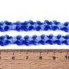 Transparent Glass Beads Strands GLAA-Q118-01A-B02-4
