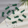 20 Pairs Plastic DIN Rail Mounting Bracket FIND-GA0007-27B-4