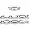 Tarnish Resistant 304 Stainless Steel Link Chains CHS-T003-18P-NF-4