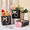 Rectangle Paper Gift Storage Bags with Handle CARB-WH0017-13A-4