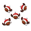 Opaque Resin Pendants RESI-D055-118P-1