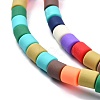 Polymer Clay Bead Strands X-CLAY-T001-C28-3