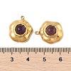 Natural Amethyst Pendants STAS-P380-20G-03-3