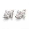 Tarnish Resistant 201 Stainless Steel Pendants STAS-O118-39P-1