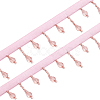 3 Yards Polyester Acrylic Beaded Trim OCOR-OC0001-88B-1