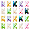 20Pcs UV Plating Opaque Acrylic European Beads OACR-TADJ0001-16K-2