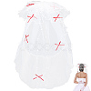 Organza ABS Pearl Wedding Veil OHAR-WH20020-05A-1