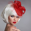 Elastic Polyester Mesh Ribbons OCOR-WH0082-172B-7