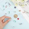 20Ppcs 5 Style Transparent Glass Enamel Beads GLAA-FH0001-47-3