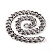 UV Plating ABS Plastic Curb Chains AJEW-JB00965-04-2